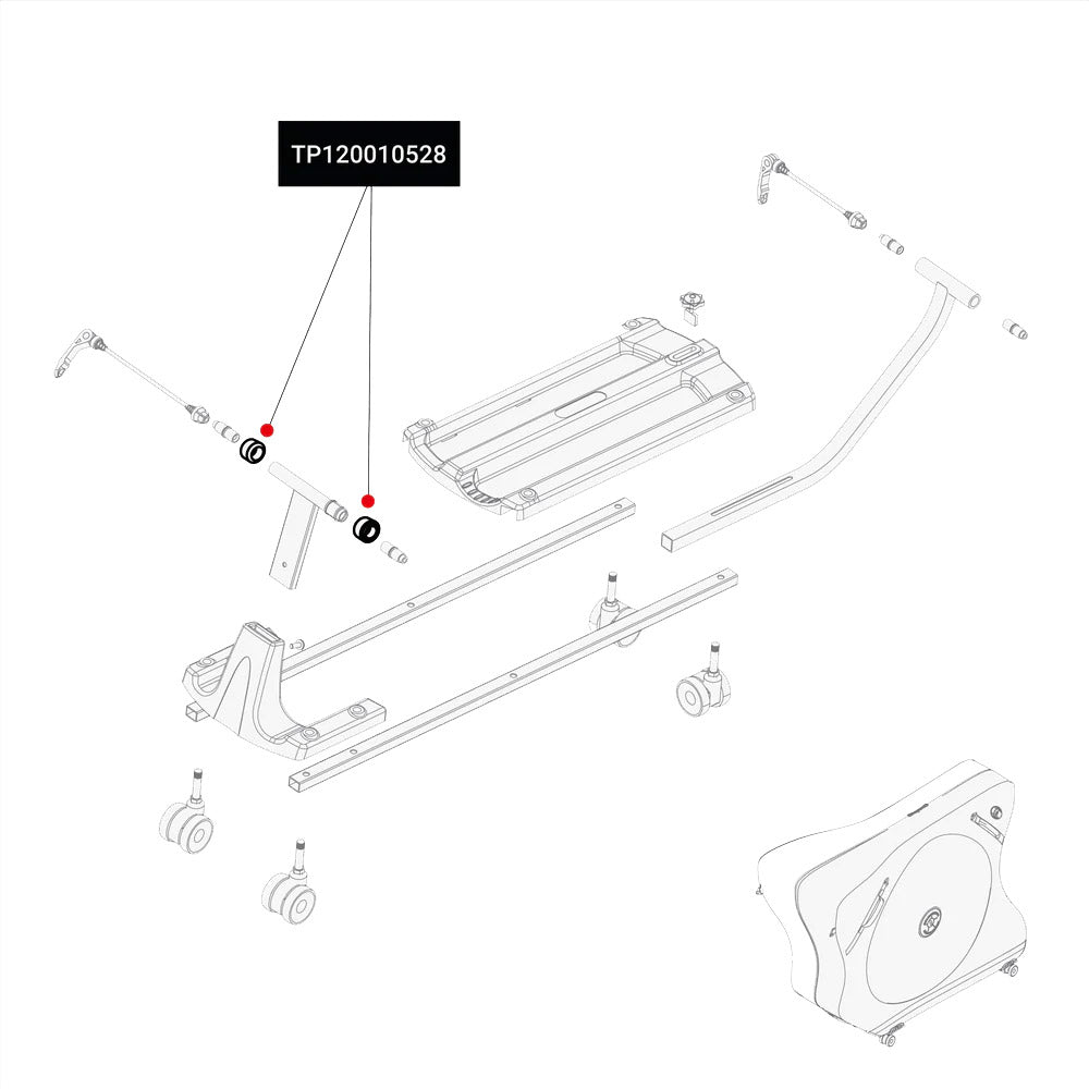 Scicon Sports Thru Axle Adapter End Caps For Aerocomfort 3.0