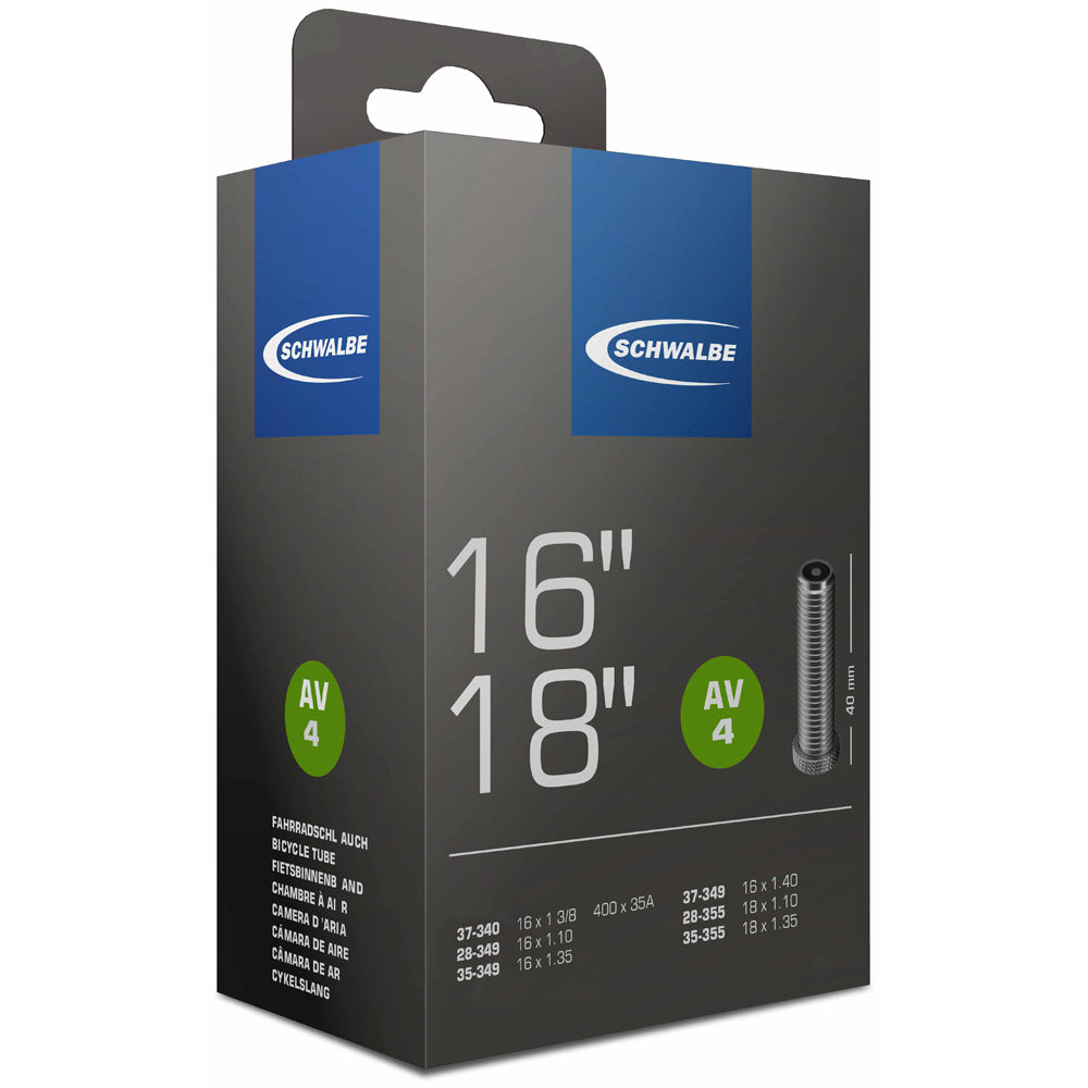 Schwalbe AV4 16/18" Tubes