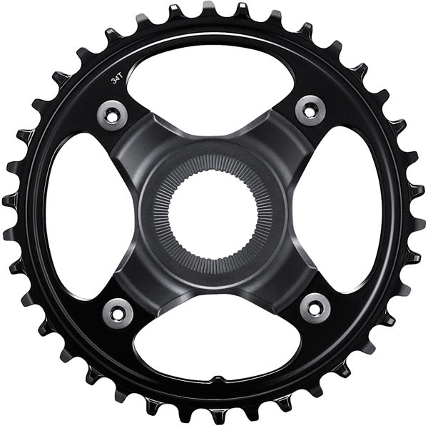 Shimano STEPS SM-CRE80-B 11/10spd DCE single chainring 34T w/o c/guard, chain line 53mm