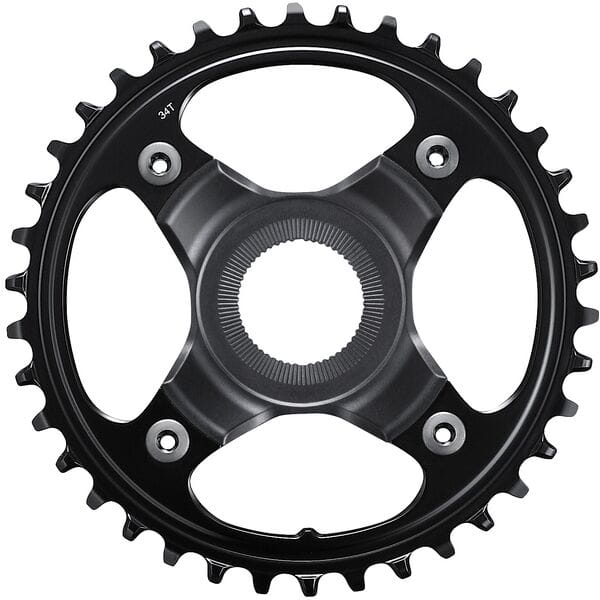 Shimano STEPS SM-CRE80-B 11/10spd DCE single chainring 34T w/o c/guard, chain line 55mm