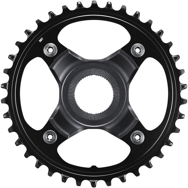 Shimano STEPS SM-CRE80-B 11/10spd DCE single chainring 38T w/o c/guard, chain line 55mm