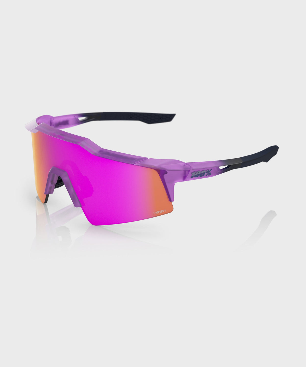 100% Speedcraft SL Glasses Toyoko / HiPER Vital Pink Mirror Lens