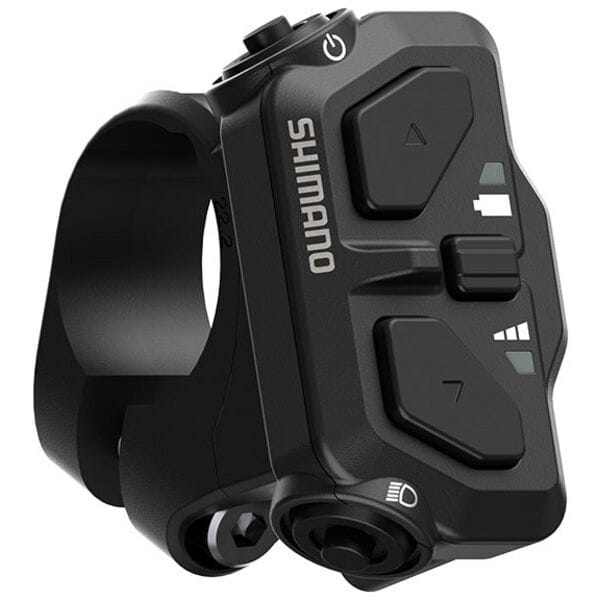 Shimano STEPS SW-EN600-L assist switch, left hand, without electric wire, 22.2 mm clamp band