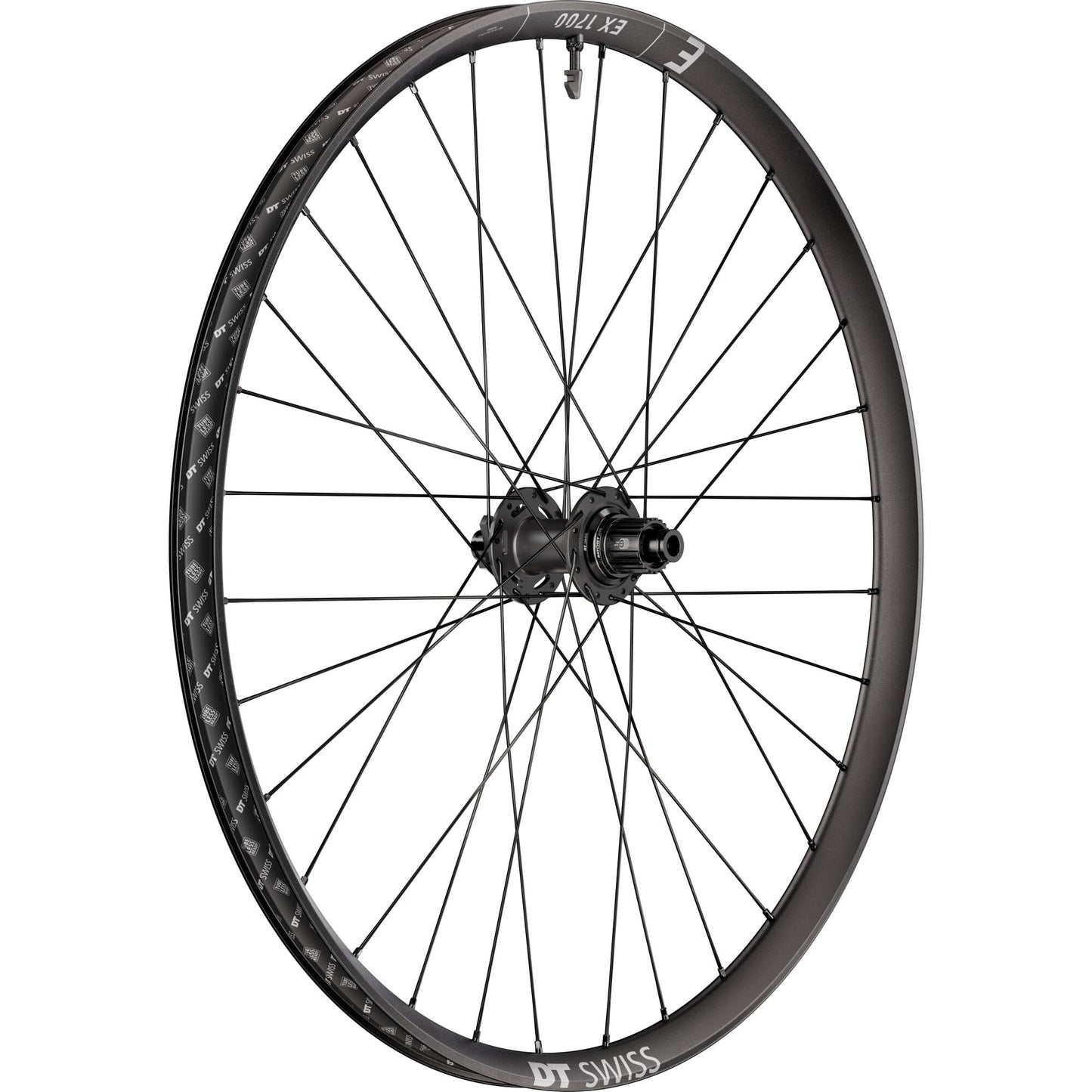 DT Swiss EX 1700 wheel, 30 mm rim, 12 x 148 mm BOOST axle , 29 inch rear MICRO SPLINE