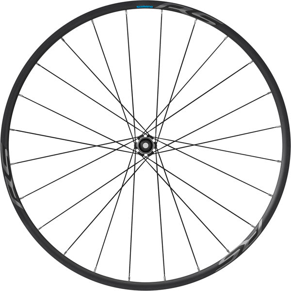 Shimano RS370 tubeless compatible wheel for Centre-Lock disc rotor, 12x100mm axle, front