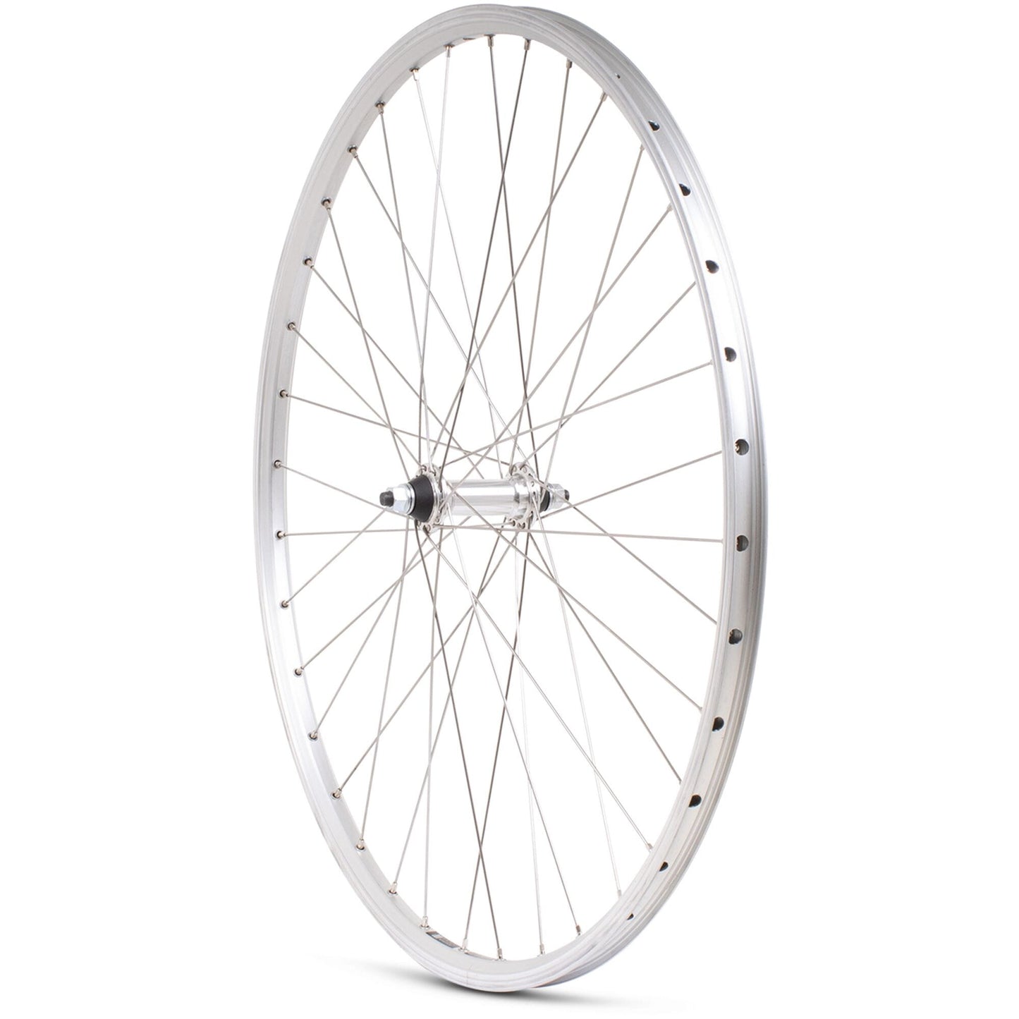 M Part Wheels Hybrid Front Solid Axle Wheel silver 700c
