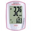 Cateye Strada Wireless White/Pink Cycle Computer 50% DISCOUNT !!