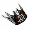 TroyLee D3 Visor Speedwing White 60% DISCOUNT !!!