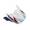 TroyLee D2 Orbit Visor Crow Blue 60% DISCOUNT !!