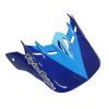 TroyLee D2 Orbit Visor; Beta Blue 60% DISCOUNT !!