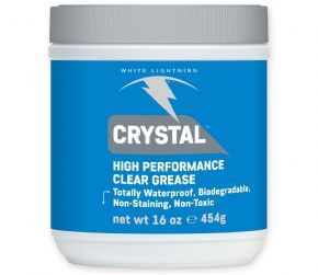 White Lightning Crystal Grease 1lb/454g Tub - Wet Ride excels over long distances and in the most extreme weather
