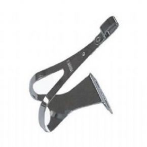 Mks Steel Toe Clips   - A fantastic finish for your toeclips and pedals