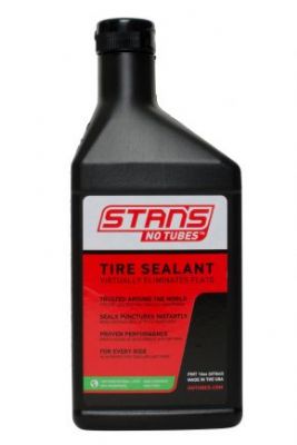 Stans Notubes The Solution Tyre Sealant Pint - 44mm valve stem with removable valve core for easier inflation. Fits most tubeless road ri
