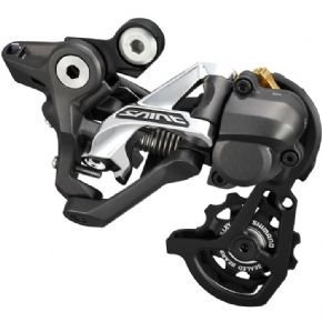 Shimano Rd-m820 Saint 10-speed Shadow+ Design Rear Derailleur - High-performance caliper with 4-ceramic pistons in two different diameters