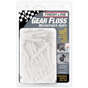 Finish Line Gear Floss 20 Pieces Per Clam-shell - A must-have kit to ensure an all-round clean and fully functioning bike with the minimum o