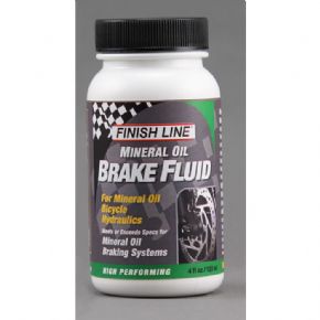 Finish Line Mineral oil brake fluid 4 oz / 120 ml - A must-have kit to ensure an all-round clean and fully functioning bike with the minimum o