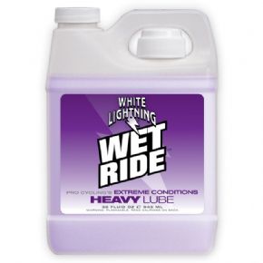 White Lightning Wet Ride 945ml - Wet Ride excels over long distances and in the most extreme weather