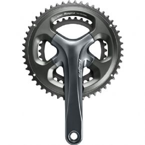 Shimano Fc-4700 Tiagra Double Chainset 10-speed - Taking many features from pro-level equipment this 2-piece cap-free design Tiagra