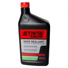 Stans Notubes Race Tyre Sealant Quart - Premium low-viscosity latex coats the tire’s sidewalls for quicker sealing