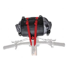 Blackburn Outpost Handlebar Roll And Drybag - Works with included stuff bag but can also accommodate standard dry bags