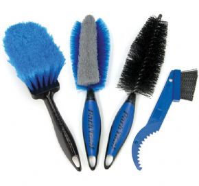 Park Tool Bike Cleaning Brush Set Bcb4.2 - - Contains 4 brushes each specially designed for a specific cleaning purpose