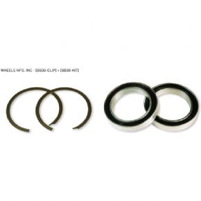 Wheels Manufacturing Bb30 Service Kit With 2 Clips And 2 X 6806 Angular Contact Bearings - BB30 service kit with 2 clips and 2 6806 angular contact Enduro bearings