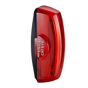 Cateye Rapid Kinetic X2 50 Lumen Rear Light - Beam will automatically change from flash to constant when stopping.
