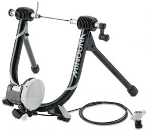 Minoura Mag Ride 60r Magnetic Turbo Trainer - Adapters allow Thru Axle hubs/wheels to be used with these wheel truing jigs. 