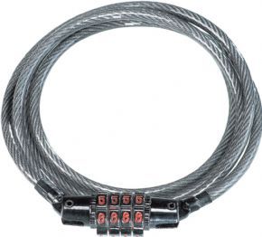 Kryptonite Keeper 512 Combo Cable (5 Mm X 120 Cm) - An affordable U lock for moderate crime areas
