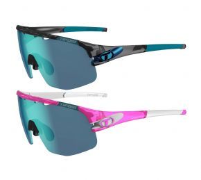Tifosi Sledge Lite Clarion Interchangeable 3 Lens Sunglasses - Fully wrapped and aero-dynamic Bronx offers full coverage and durable comfort