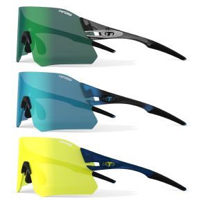 Tifosi Rail Clarion Interchangeable 3 Lens Sunglasses  - Fully wrapped and aero-dynamic Bronx offers full coverage and durable comfort