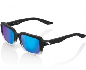 100% Rideley Sunglasses Fade Black/blue Mirror Lens - Eyewear of choice for many time UCI World Champion Peter Sagan
