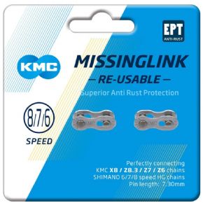 Kmc Ept Missinglink 7/8 Speed Joining Links - 