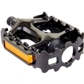 M:part Essential Alloy Trekking Pedals Black - Fully replaceable bearings and full spares back up available