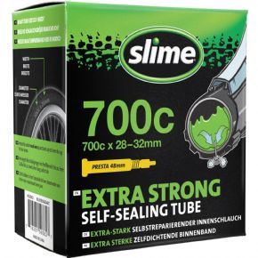 Slime Extra Strong Self-sealing Inner Tube 700c X 28-32 Presta Valve - 