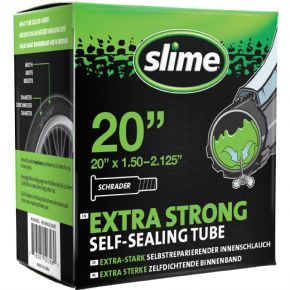 Slime Extra Strong Self-sealing Inner Tube 20 X 1.50-2.125 Schrader Valve - 
