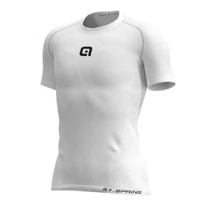 Ale S1 Spring Intimo Short Sleeve Base Layer - Interwoven silver ions proven to prevent the build up of bacteria