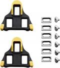 SHIMANO SH11 SPD-SL cleats, with 6 degrees of float