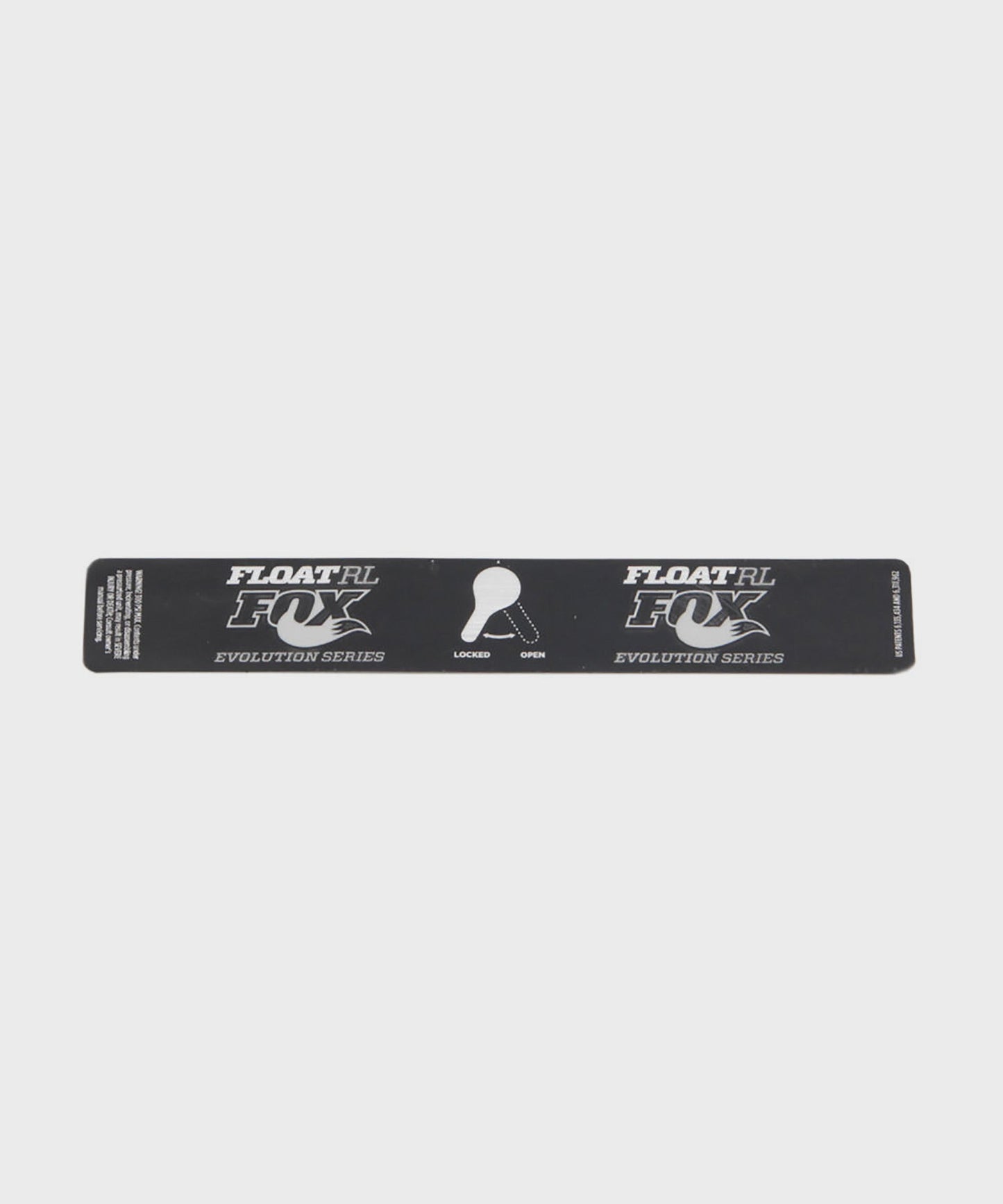 FOX Shock FLOAT RL 5.5 / 6.0 Decal 2012