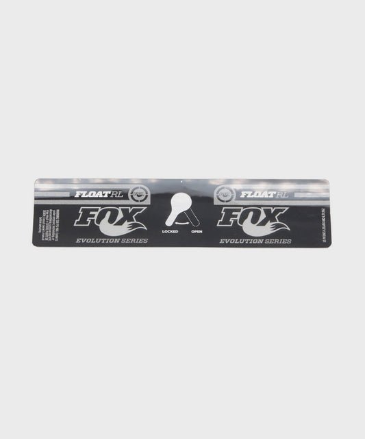 FOX Shock FLOAT RL 6.5+ Decal 2012