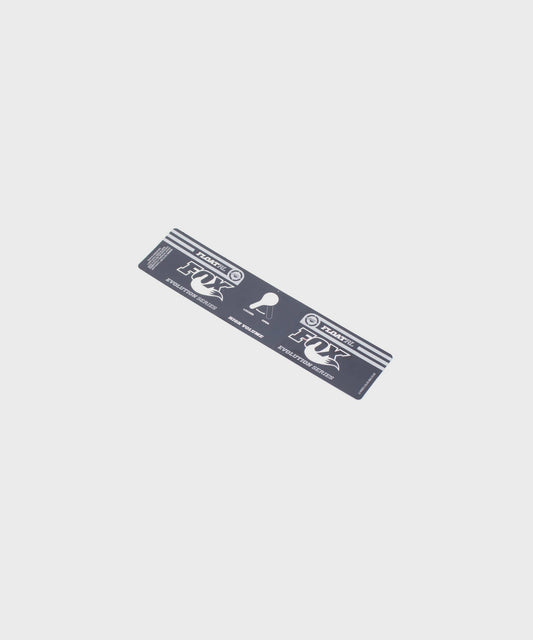 FOX Shock Float RL XV Evolution 2012 Decal
