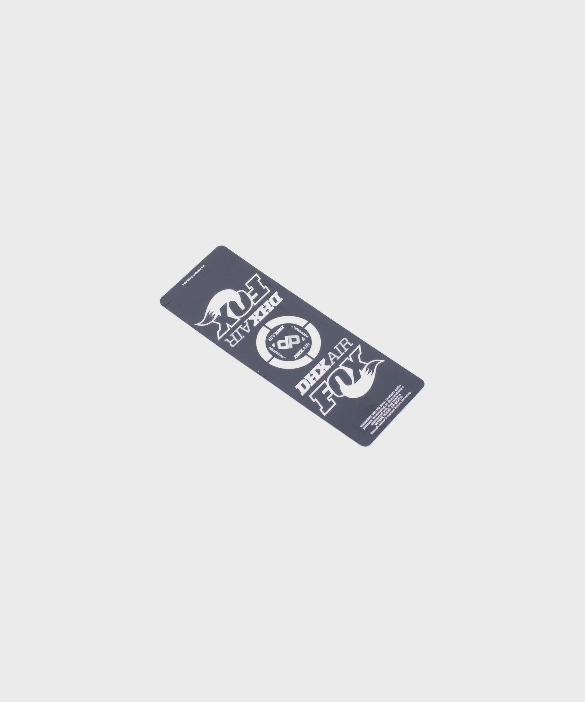 FOX Shock DHX Air STD. Factory 2012 Decal