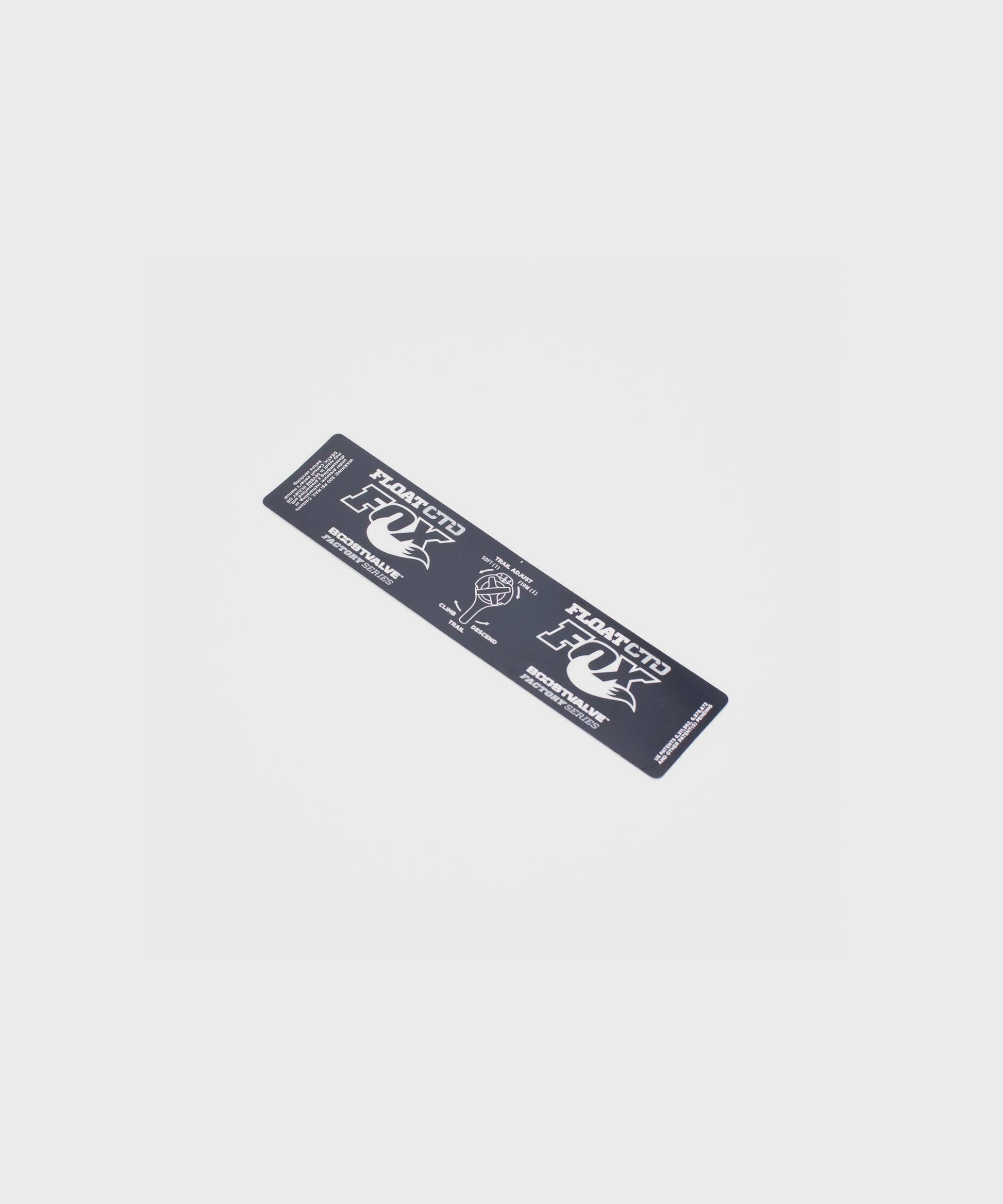 FOX Shock Float CTD Adj BV/XV Performance 2013 Decal