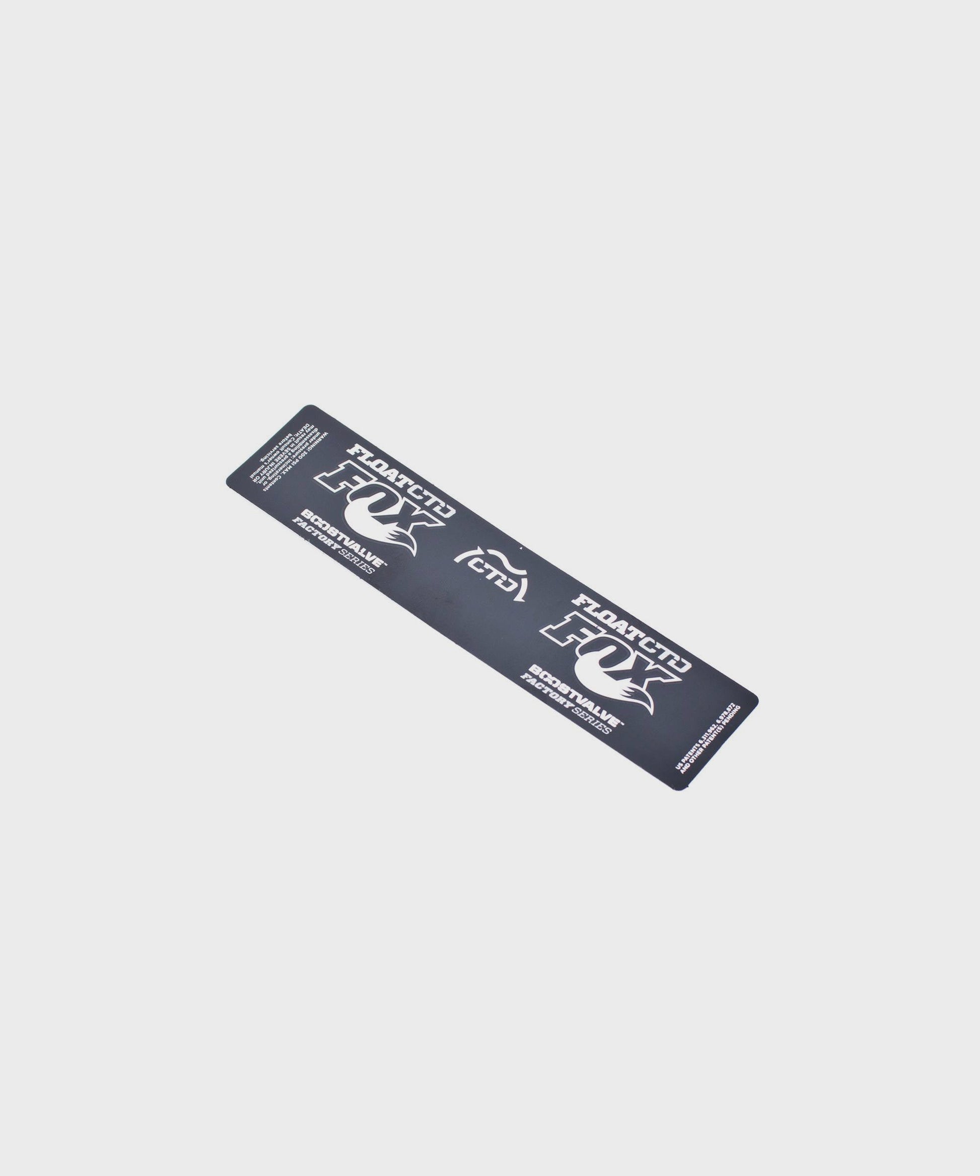 FOX Shock Float CTD Remote BV/XV Factory 2013 Decal