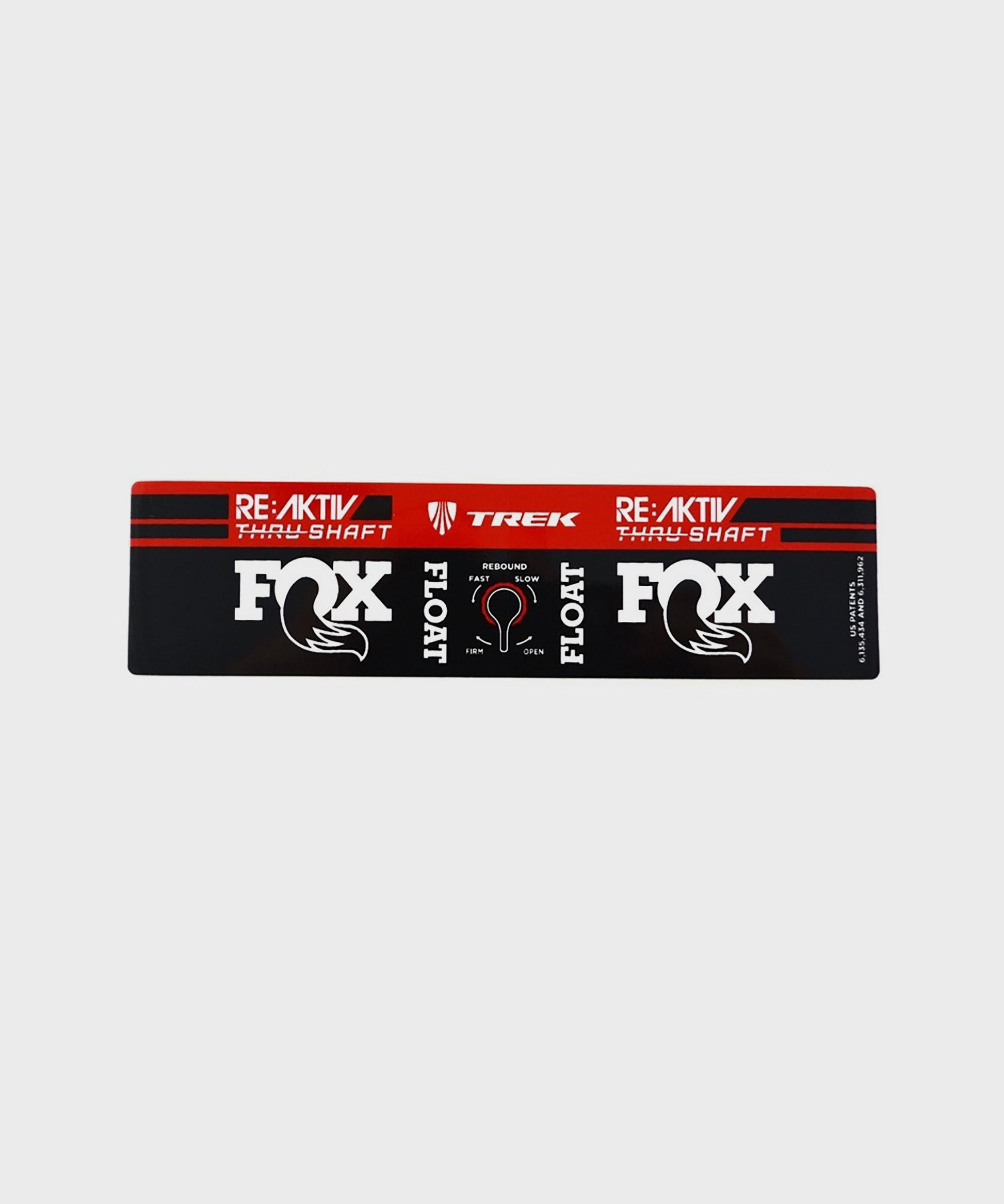 FOX Fork Thru-Shaft Decal 2018