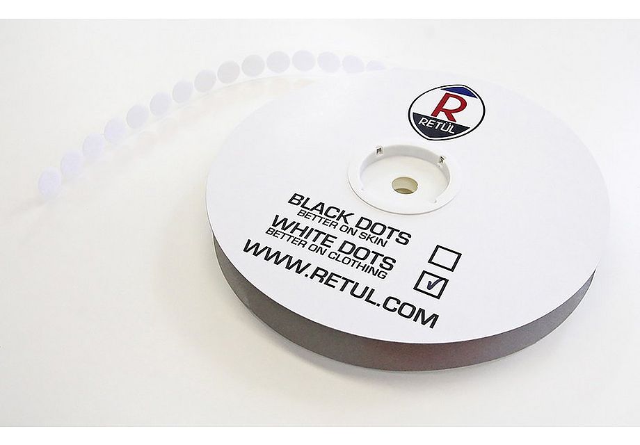Specialized White Roll of Sticky Dots