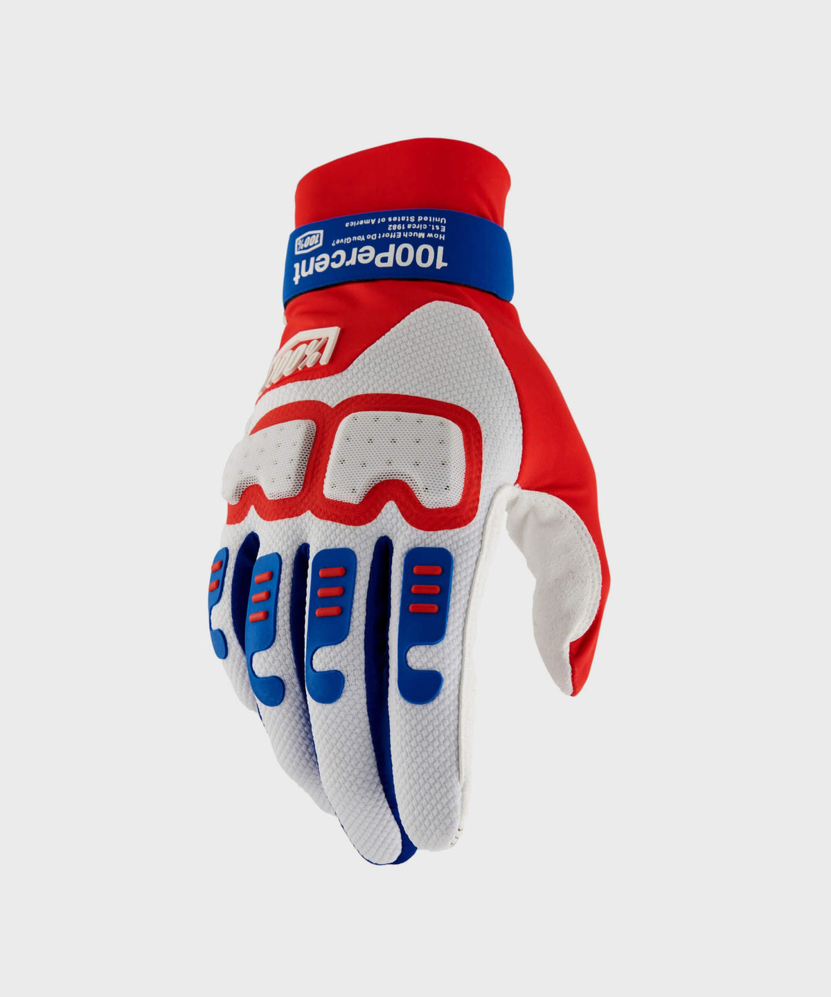 100% Langdale Glove XL / Red / White / Blue