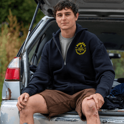 Burgtec Stamp Zip Hoodie — view 4