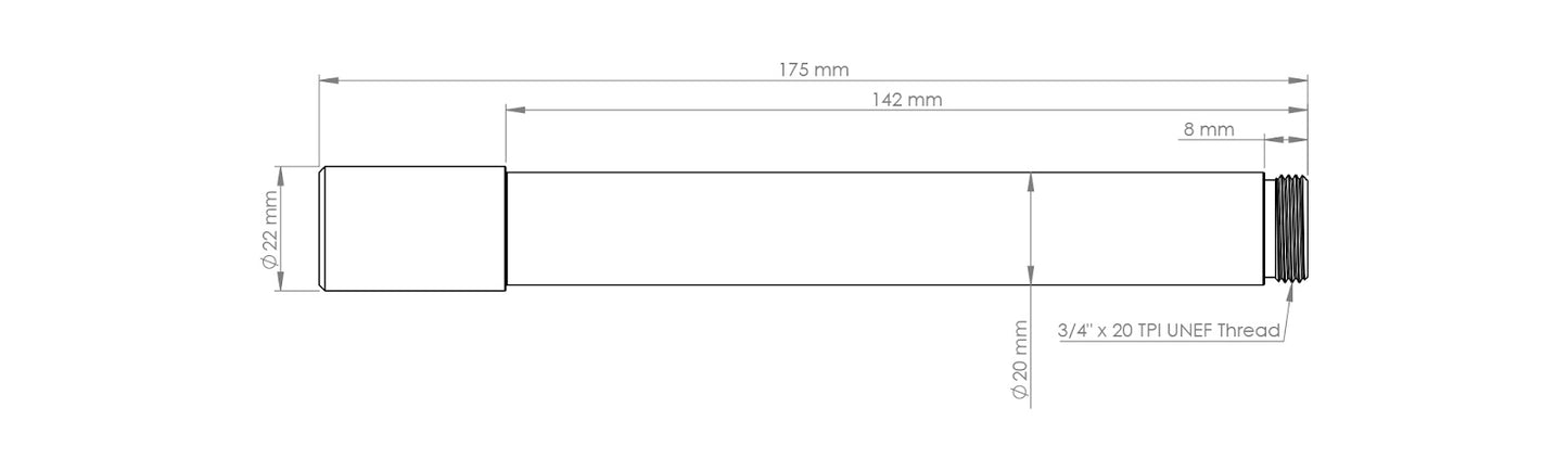 Burgtec Fox 40 Fork Axle