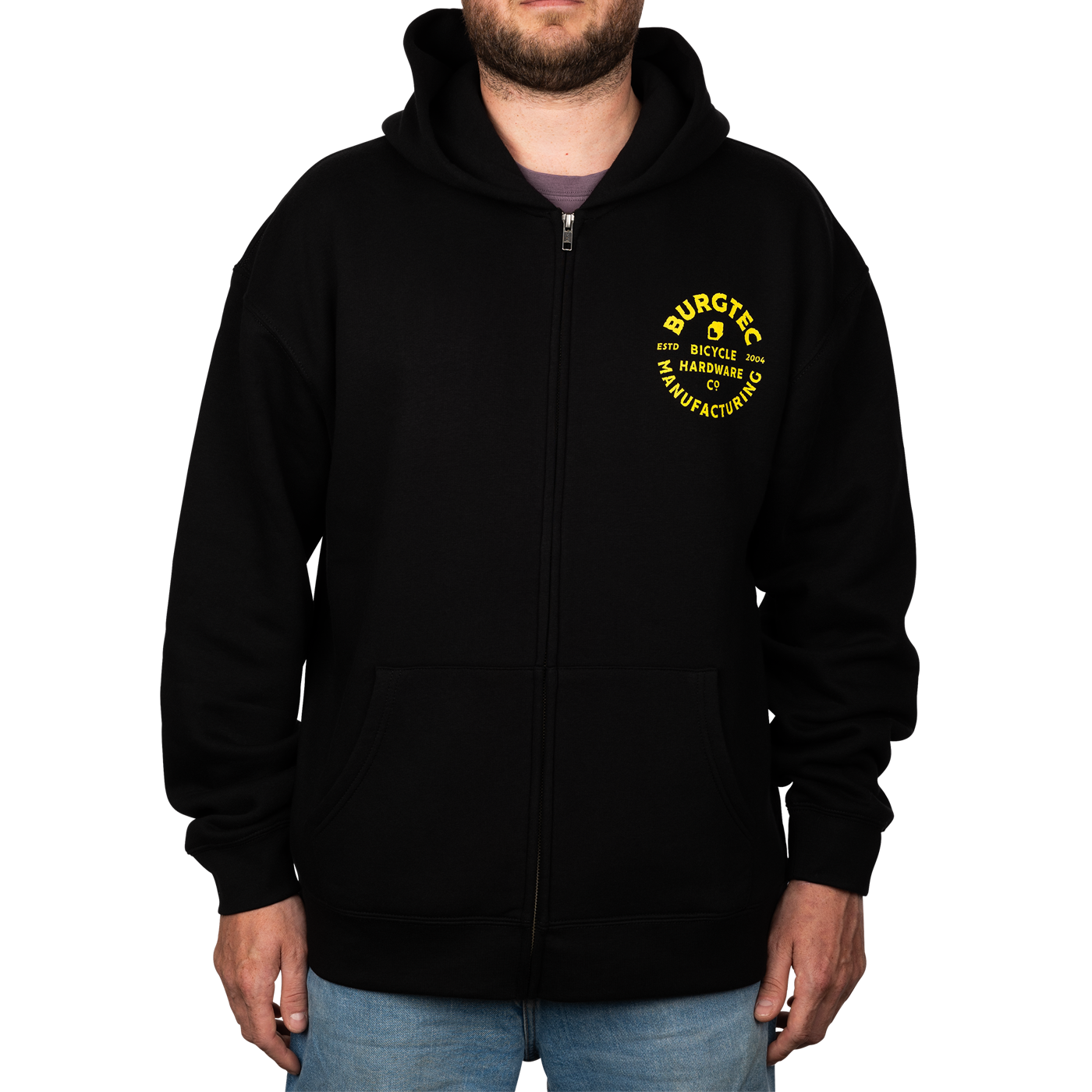 Burgtec Stamp Zip Hoodie